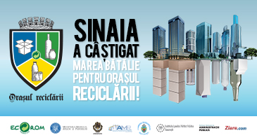 Sinaia – Orașul Reciclării în 2015